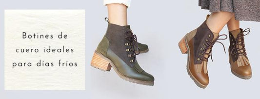 5 tipos de botines de cuero ideales para días fríos