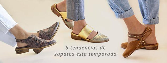 6 tendencias de zapatos para esta primavera