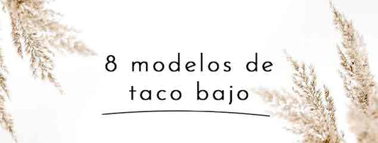 8 modelos de zapatos de taco bajo de cuero para mujer