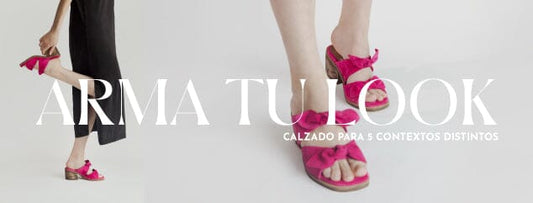 Arma tu vestuario y calzado para 5 contextos distintos