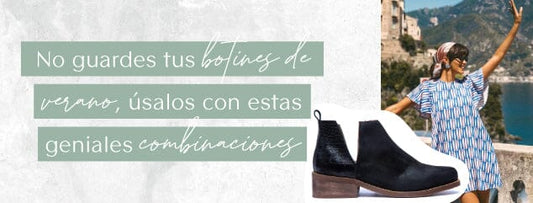No guardes tus botines de verano, úsalos con estas geniales combinaciones