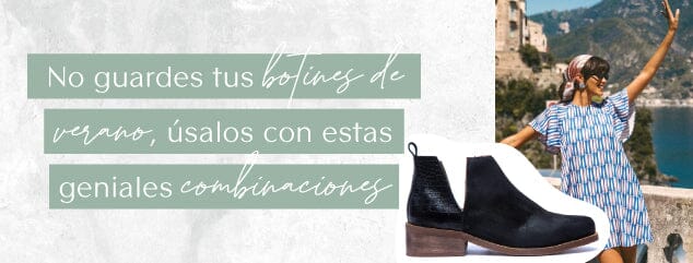 No guardes tus botines de verano, úsalos con estas geniales combinaciones