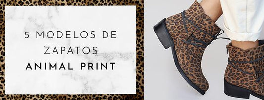 Zapatos de cuero: 5 geniales modelos animal print