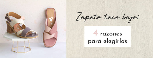 Zapatos taco bajo: 4 razones para elegirlos