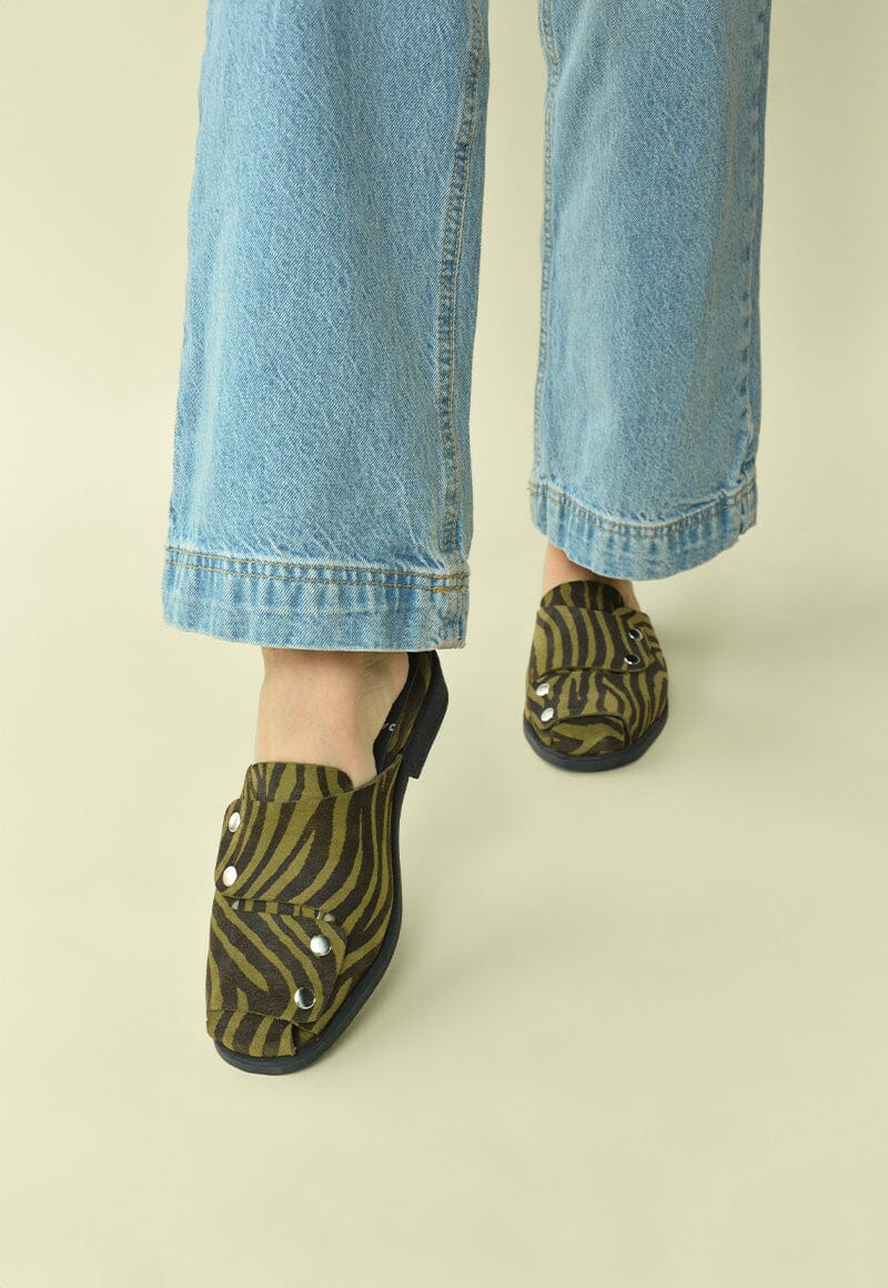 Babucha Mujer / Abaka Verde BABUCHAS Giani Dafirenze