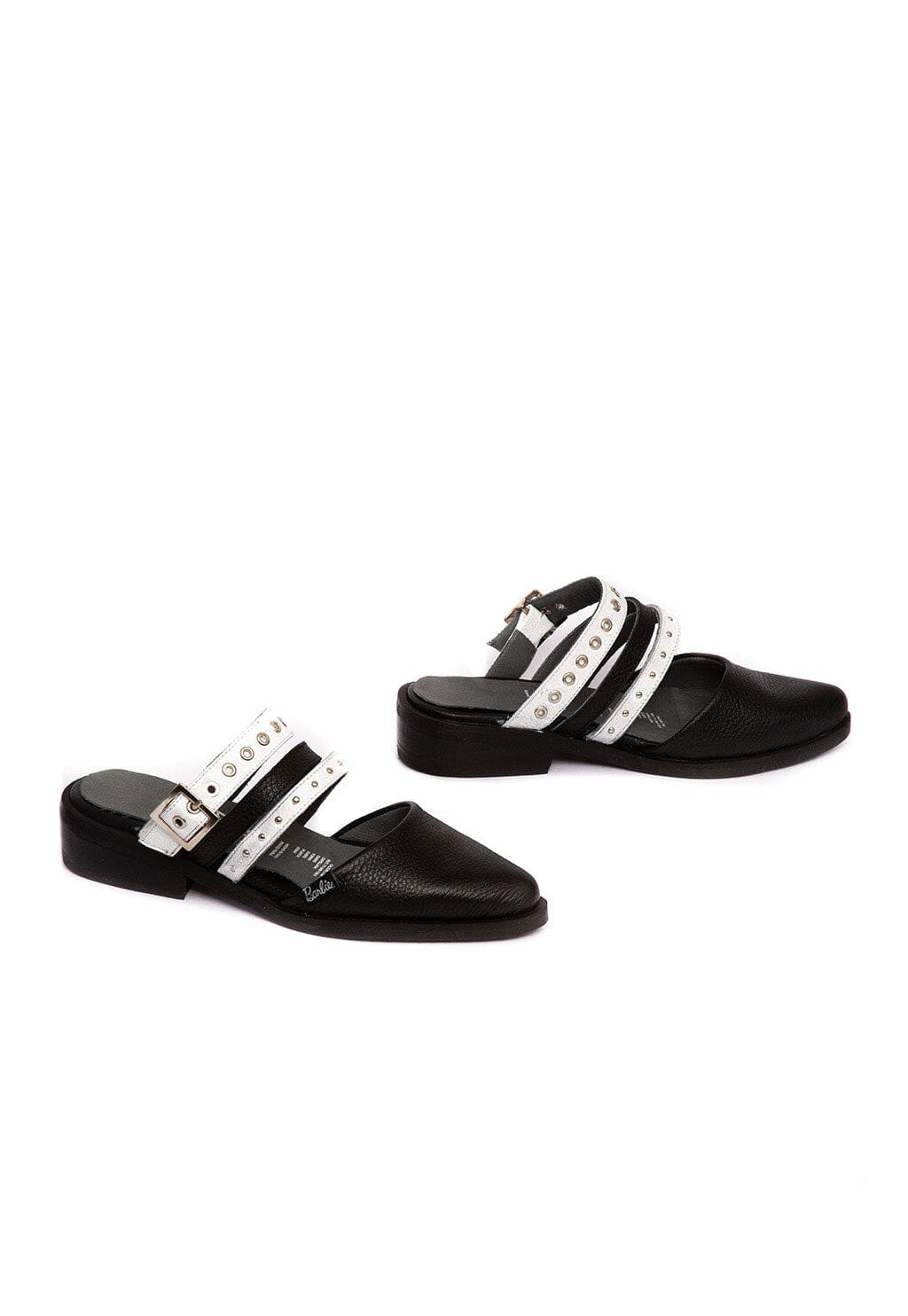 Babucha Mujer / Dottie Negro Blanco BABUCHAS Giani Dafirenze
