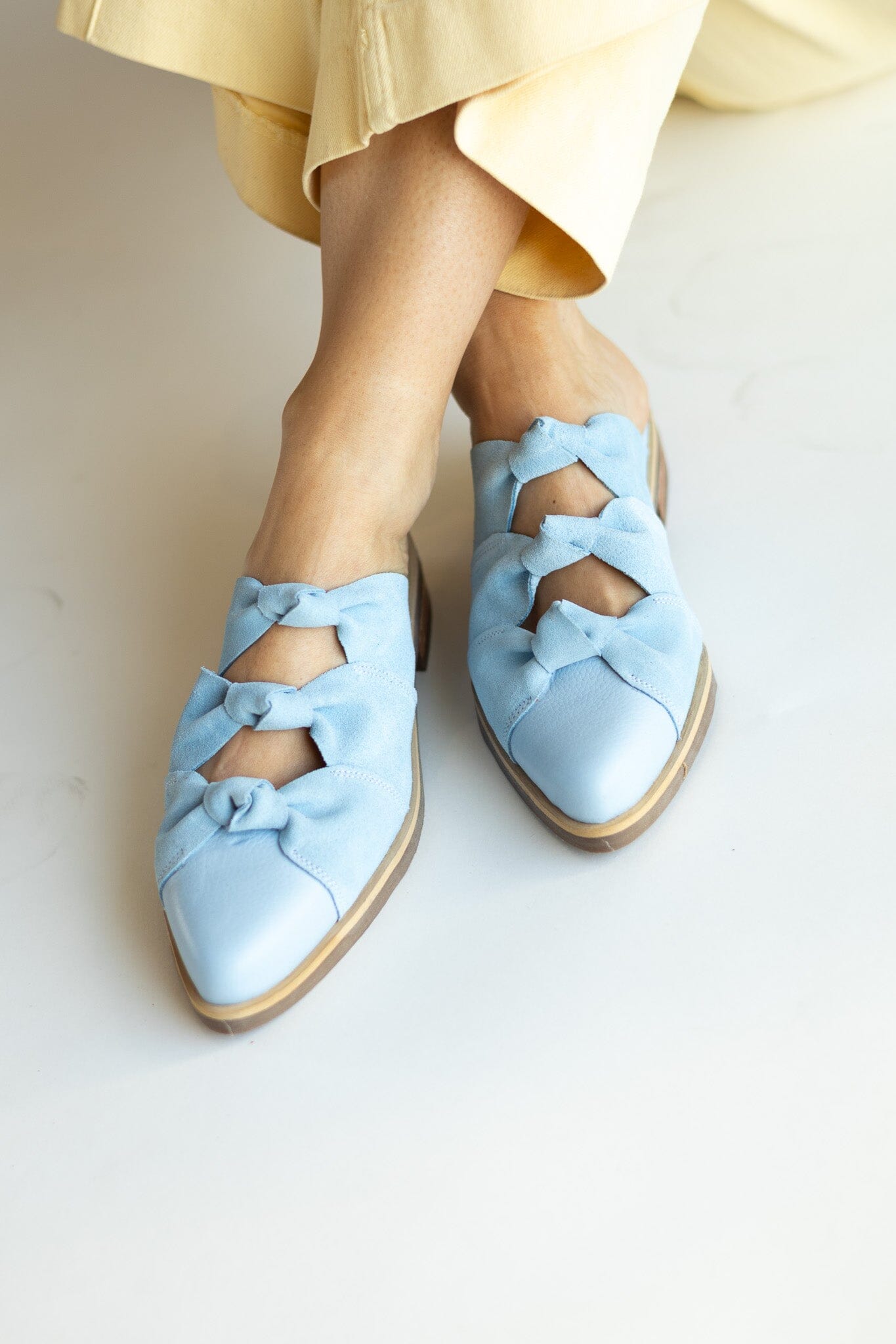 Babucha Mujer / Kiwi Celeste BABUCHAS Giani Dafirenze