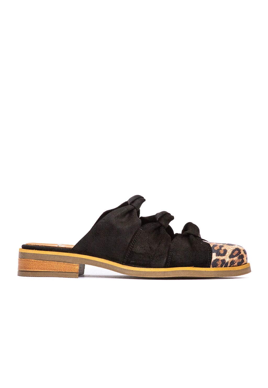 Babucha Mujer / Kiwi Negro Print BABUCHAS Giani Dafirenze