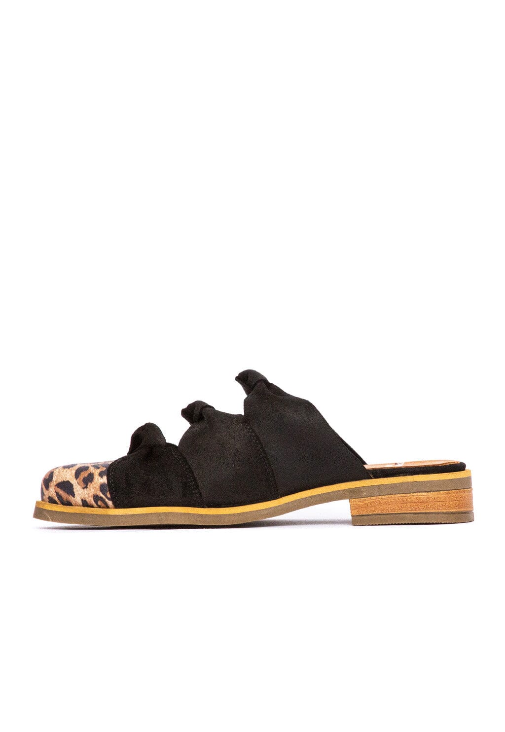 Babucha Mujer / Kiwi Negro Print BABUCHAS Giani Dafirenze