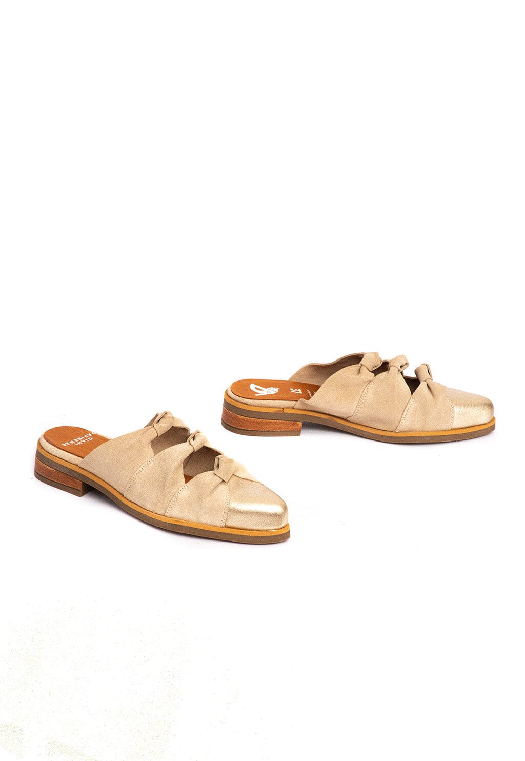 Babucha Mujer / Kiwi Niquel Beige BABUCHAS Giani Dafirenze