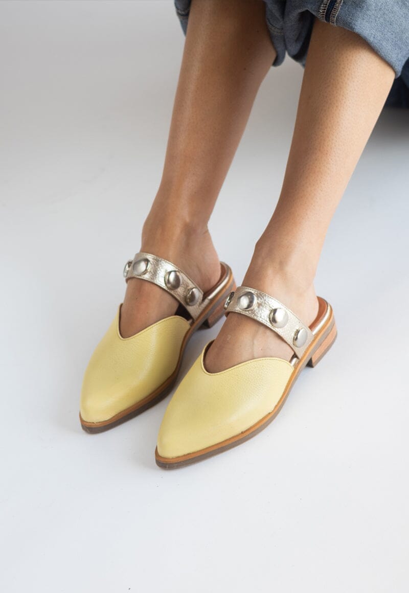 Babucha Mujer / Pibi Amarillo Niquel BABUCHAS Giani Dafirenze
