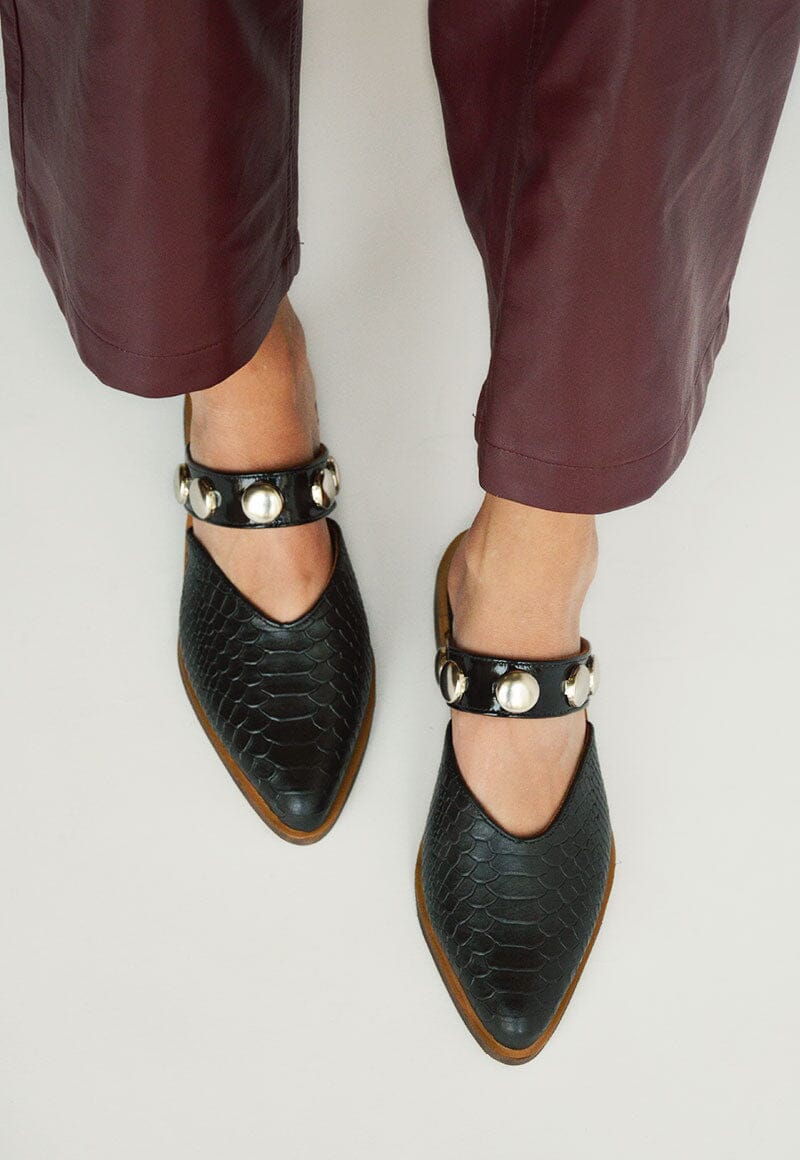 Babucha Mujer / Pibi Negro BABUCHAS Giani Dafirenze