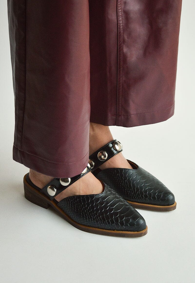 Babucha Mujer Pibi Negro Giani Dafirenze