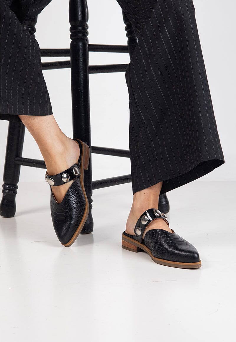 Babucha Mujer / Pibi Negro BABUCHAS Giani Dafirenze