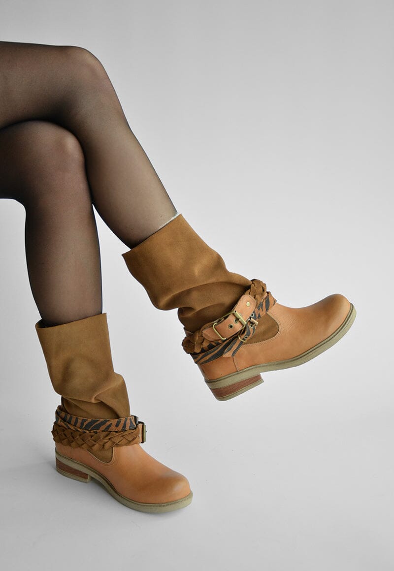 Bota Mujer / Filfil Camel BOTAS Giani Dafirenze