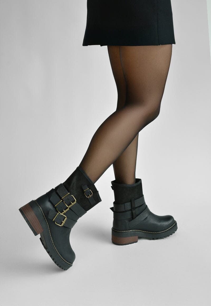 Bota Mujer / Hurco Negro BOTAS Giani Dafirenze