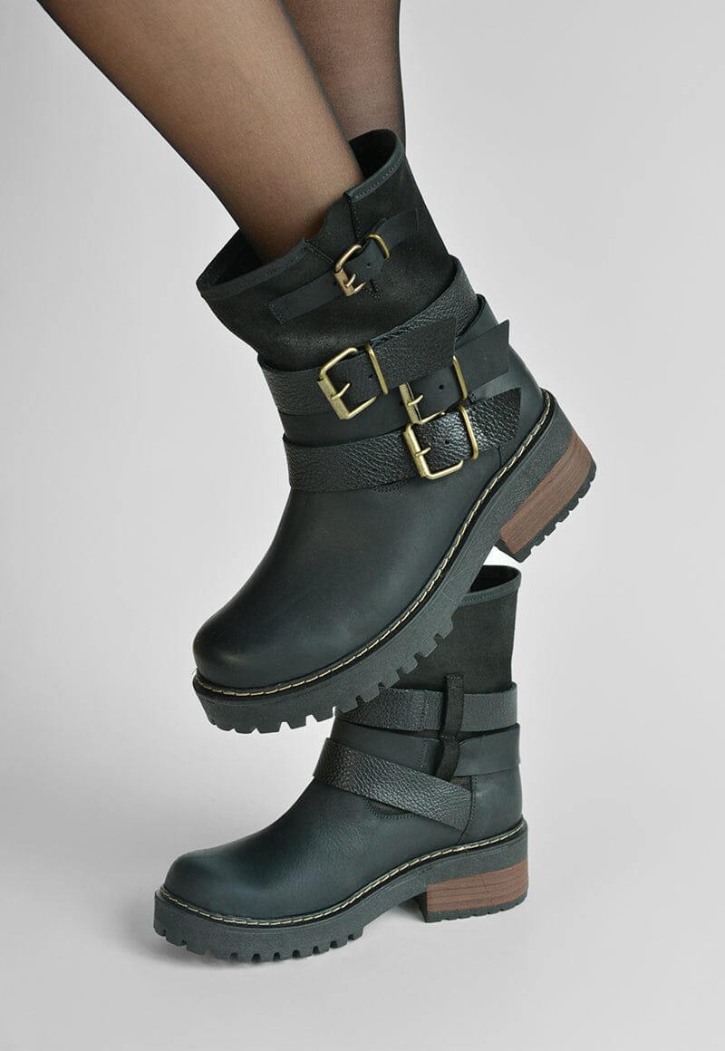 Bota Mujer / Hurco Negro BOTAS Giani Dafirenze