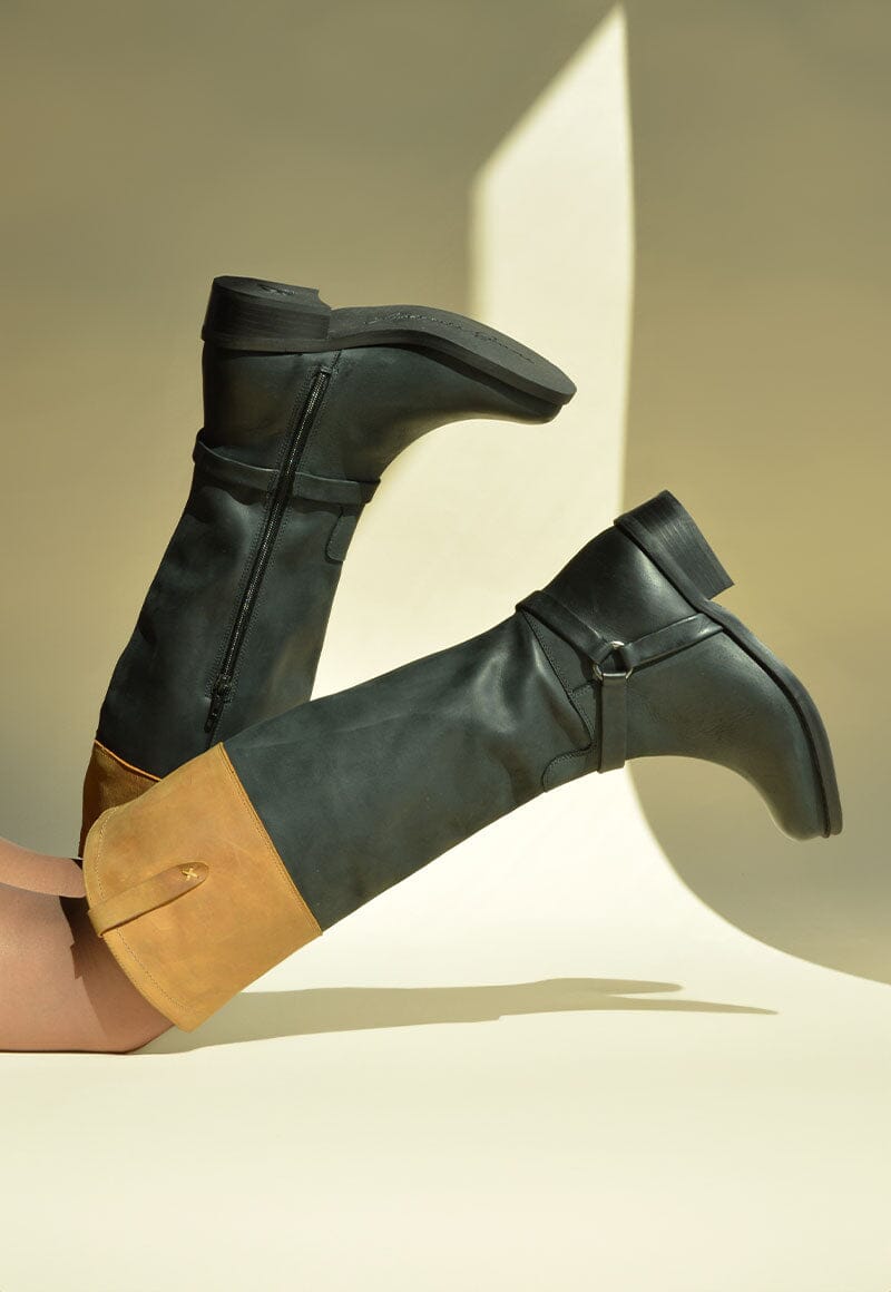 Botas Mujer / Blanca Negro Café BOTAS Giani Dafirenze