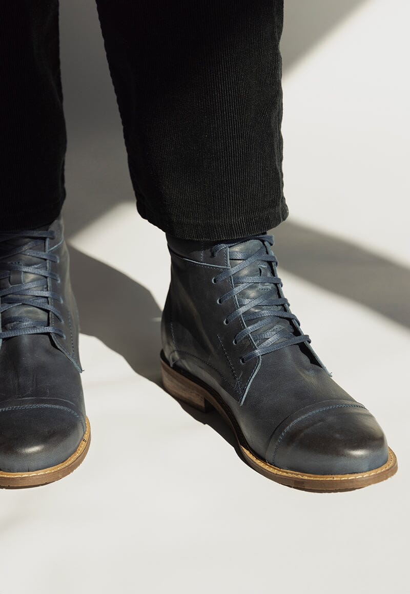 Botin Hombre / Elias Azul Botines Dafirenze