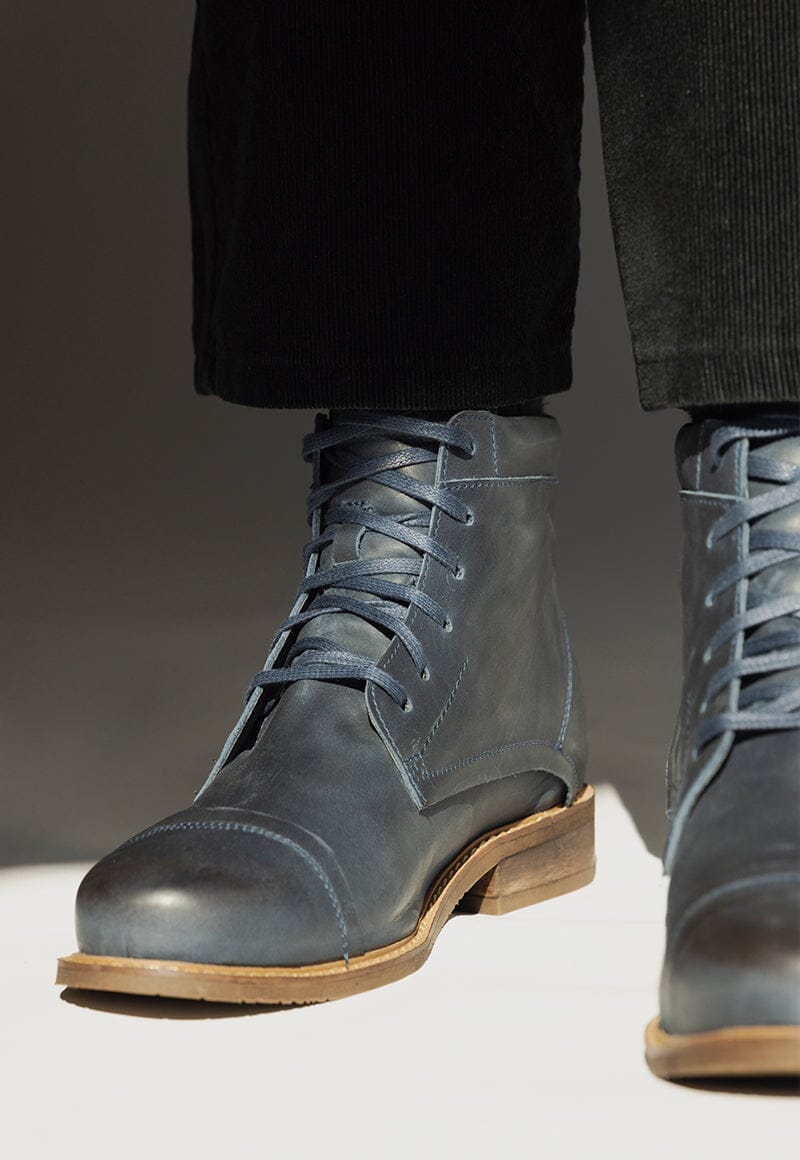 Botin Hombre / Elias Azul Botines Dafirenze