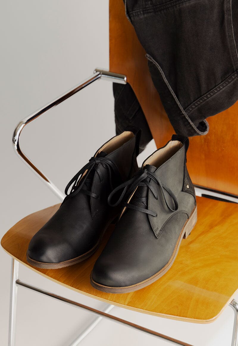 Botin Hombre / Escuti C8 Negro Botines Dafirenze