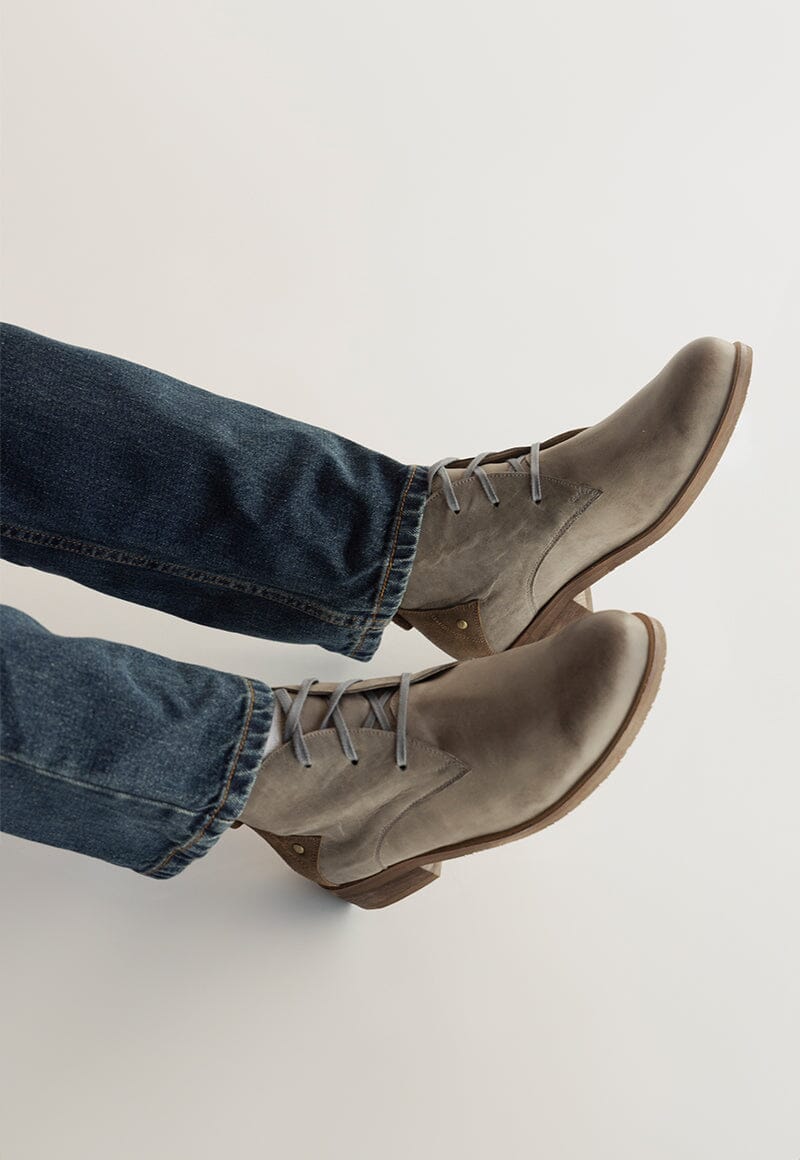 Botin Hombre / Escuti Gris Botines Dafirenze