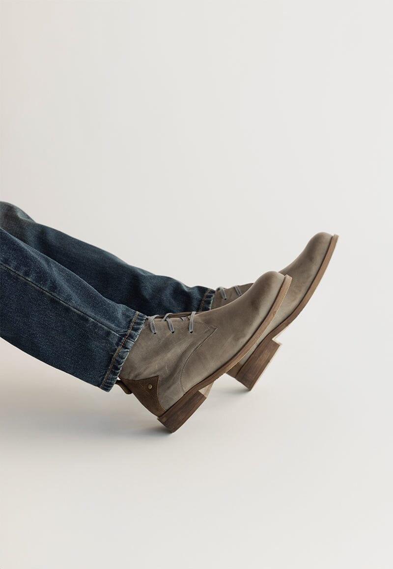 Botin Hombre / Escuti Gris Botines Dafirenze