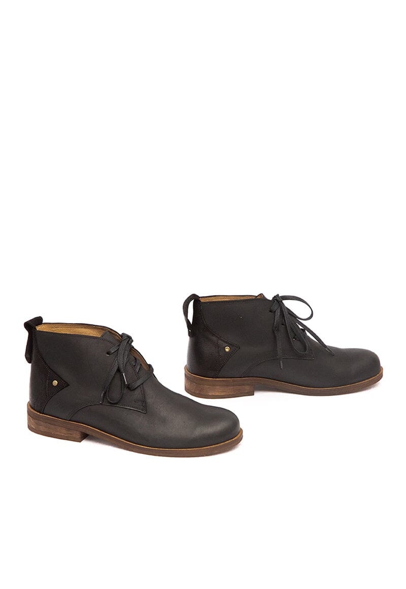 Botin Hombre / Escuti Negro Botines Dafirenze