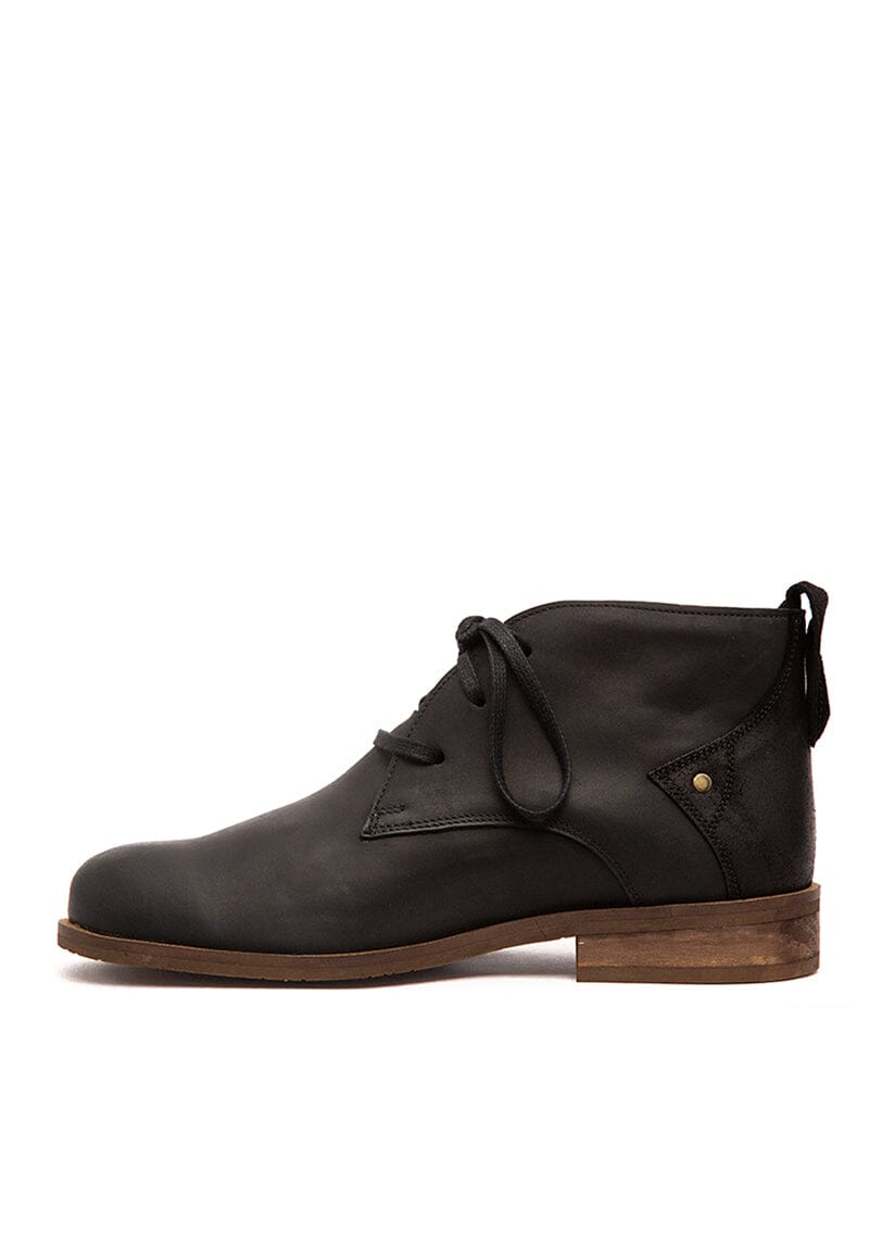 Botin Hombre / Escuti Negro Botines Dafirenze