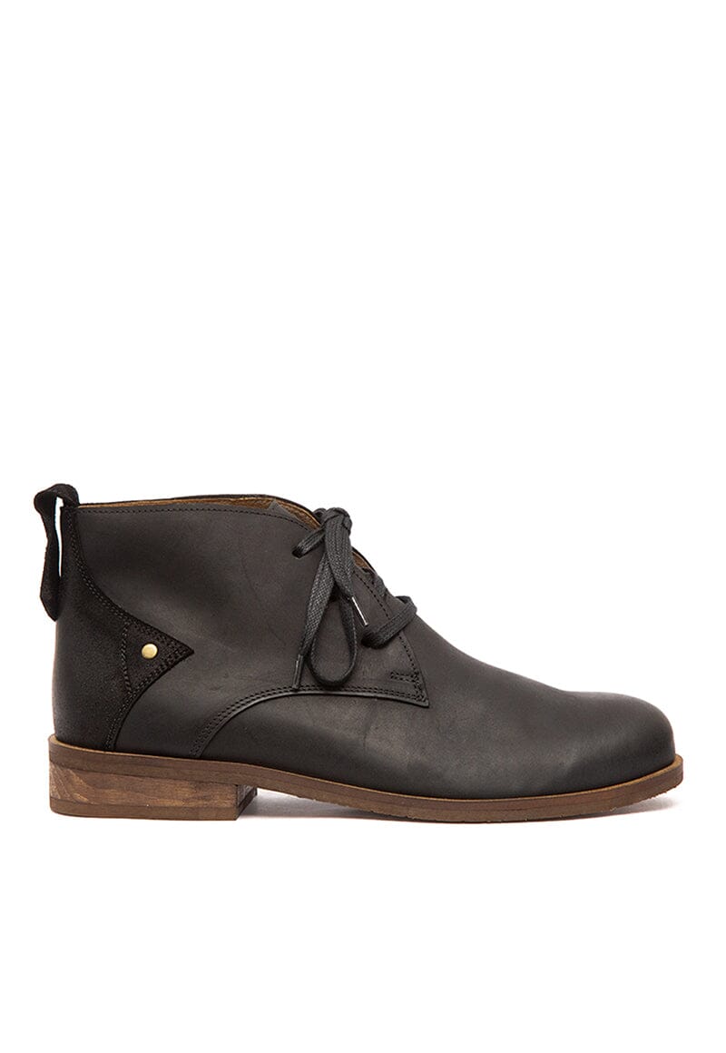 Botin Hombre / Escuti Negro Botines Dafirenze