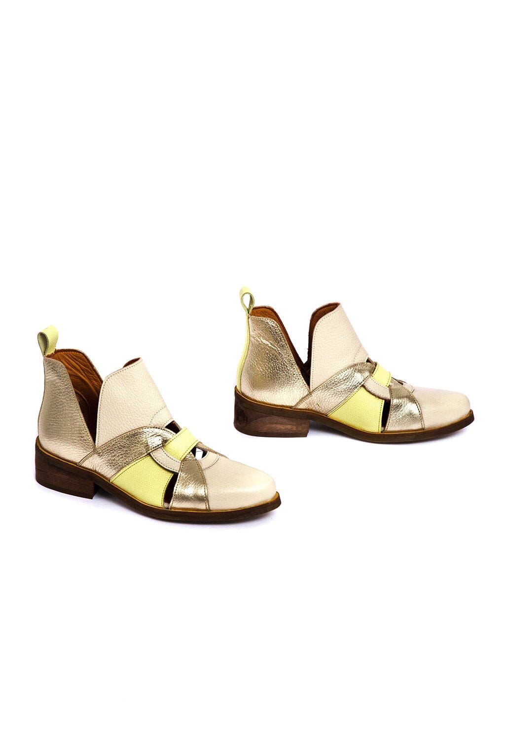 Botin Mujer / Alhue Amarillo BOTINES Giani Dafirenze