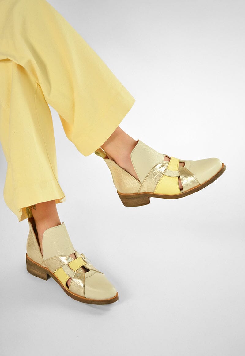 Botin Mujer / Alhue Amarillo BOTINES Giani Dafirenze