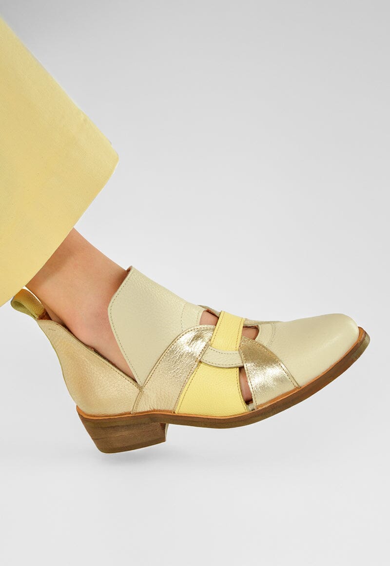 Botin Mujer / Alhue Amarillo BOTINES Giani Dafirenze