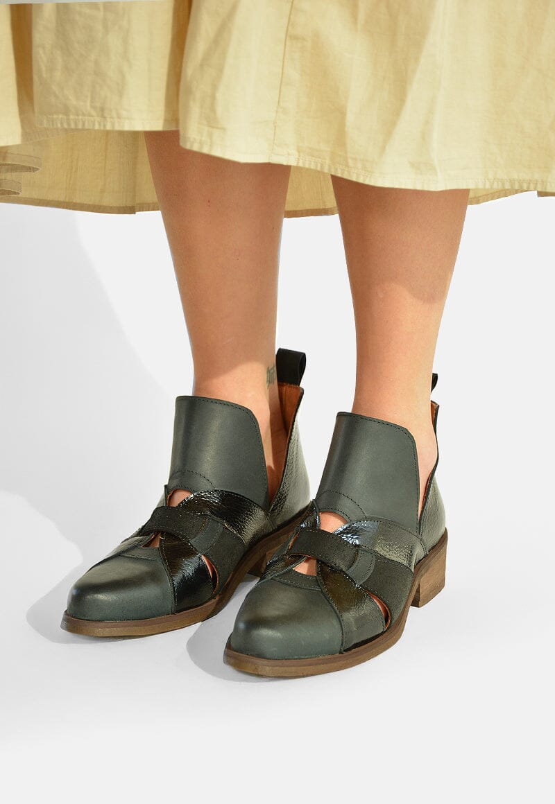 Botin Mujer / Alhue Negro BOTINES Giani Dafirenze