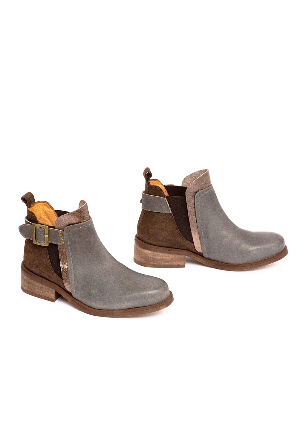 Botin Mujer / Angu Gris Café BOTINES Giani Dafirenze
