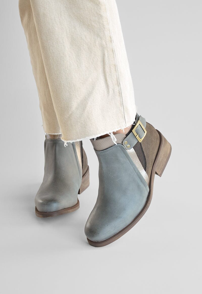 Botin Mujer / Angu Gris Café BOTINES Giani Dafirenze