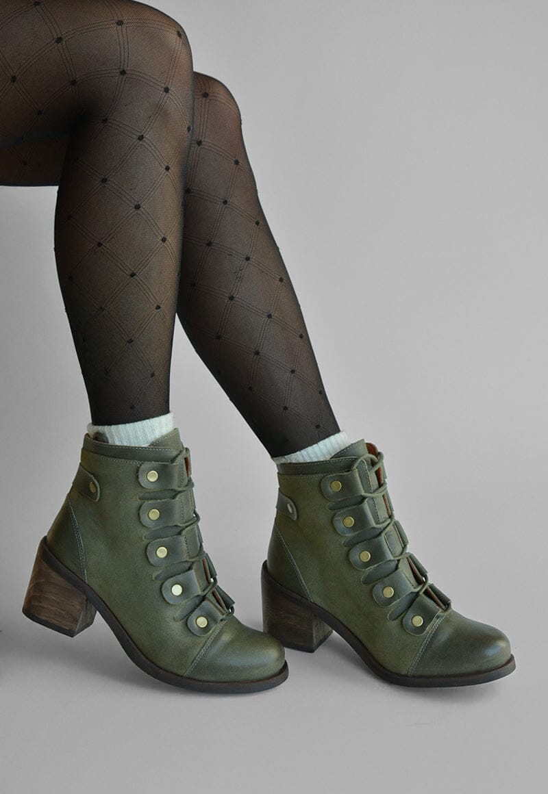 Botin Mujer / Ati Verde BOTINES Giani Dafirenze