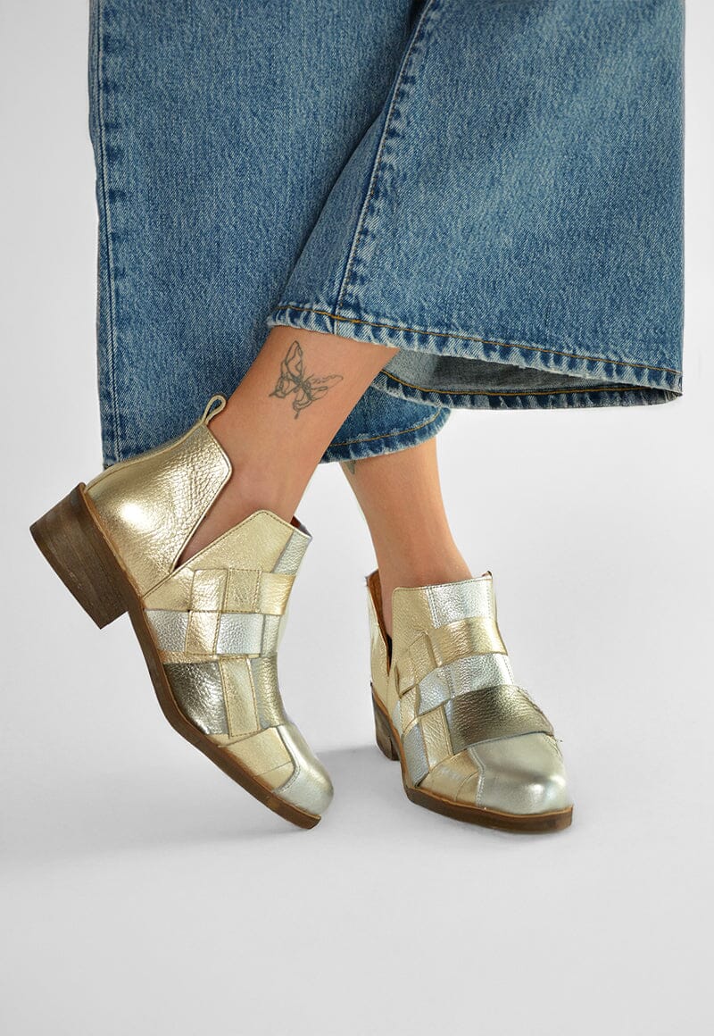 Botin Mujer / Baia Metálico BOTINES Giani Dafirenze
