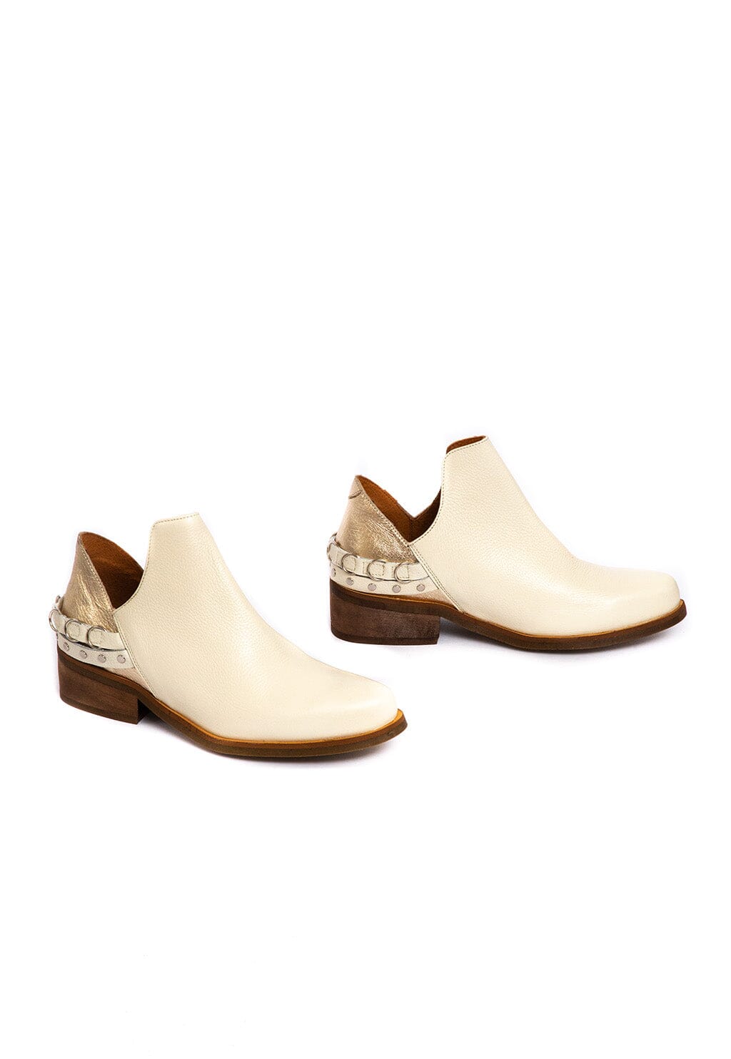 Botin Mujer / Cala Beige Niquel BOTINES Giani Dafirenze