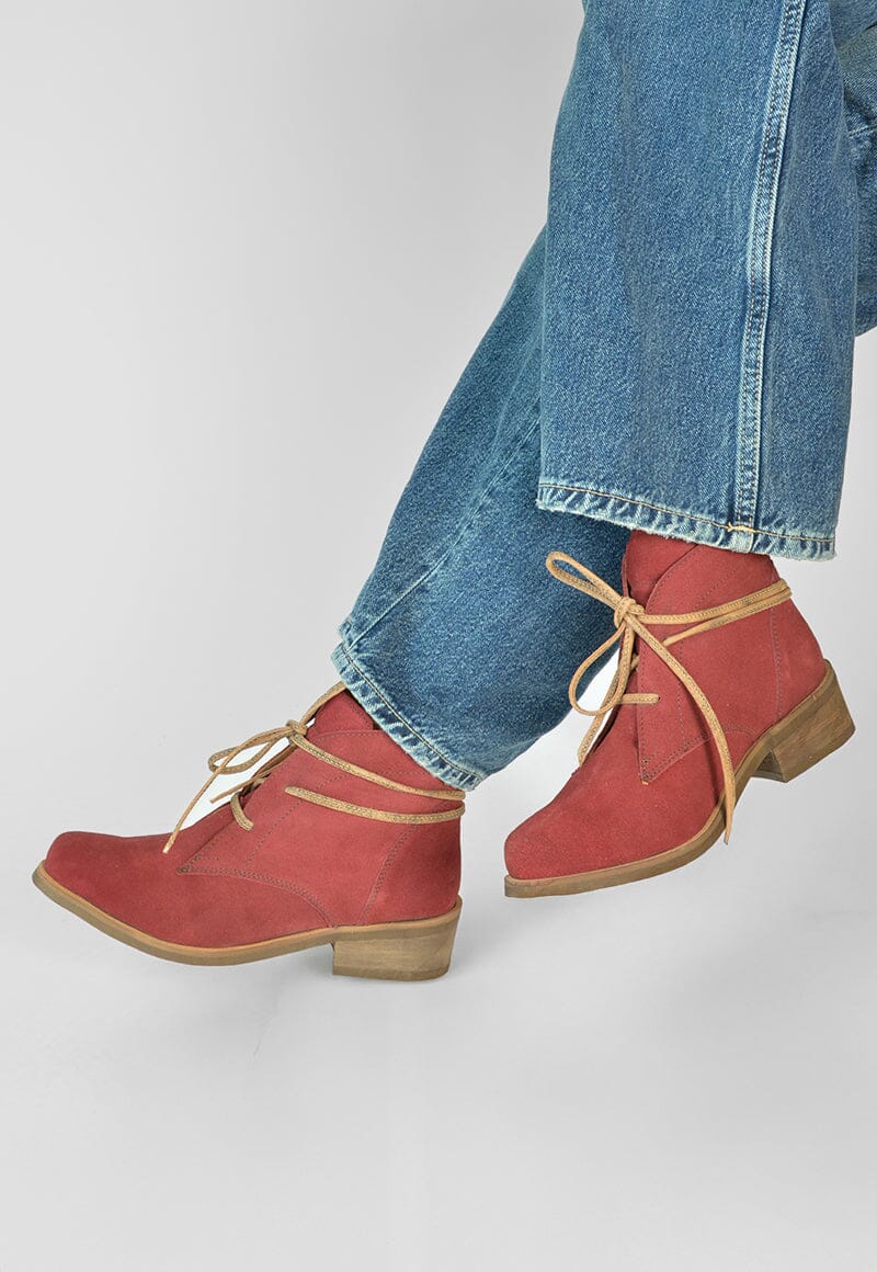 Botin Mujer / Cuclillo Burdeo BOTINES Giani Dafirenze