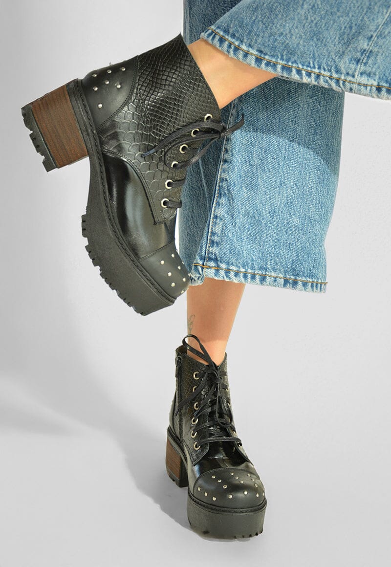 Botin Mujer / Gorrion Negro BOTINES Giani Dafirenze