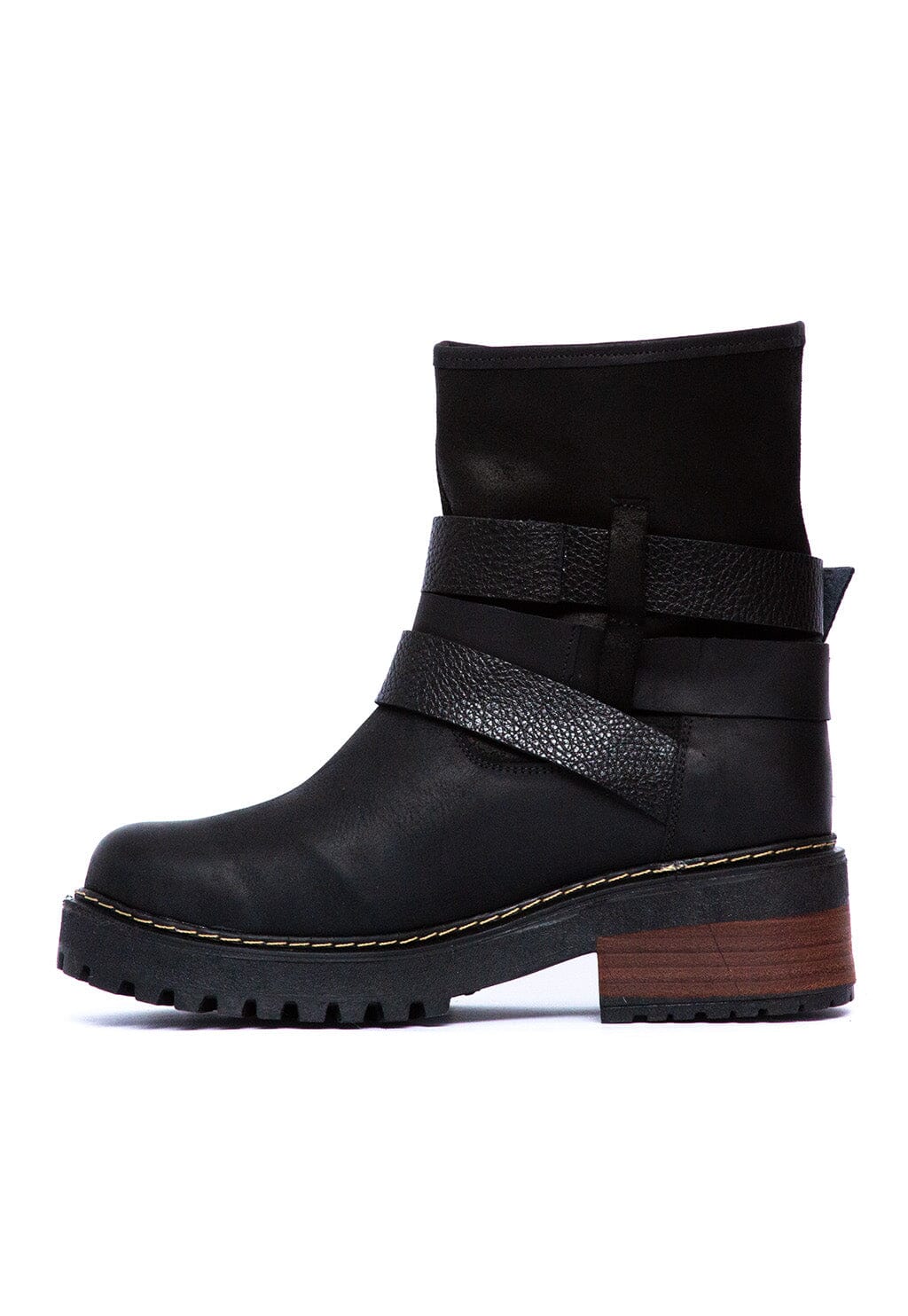 Botin Mujer / Hurco Negro BOTAS Giani Dafirenze
