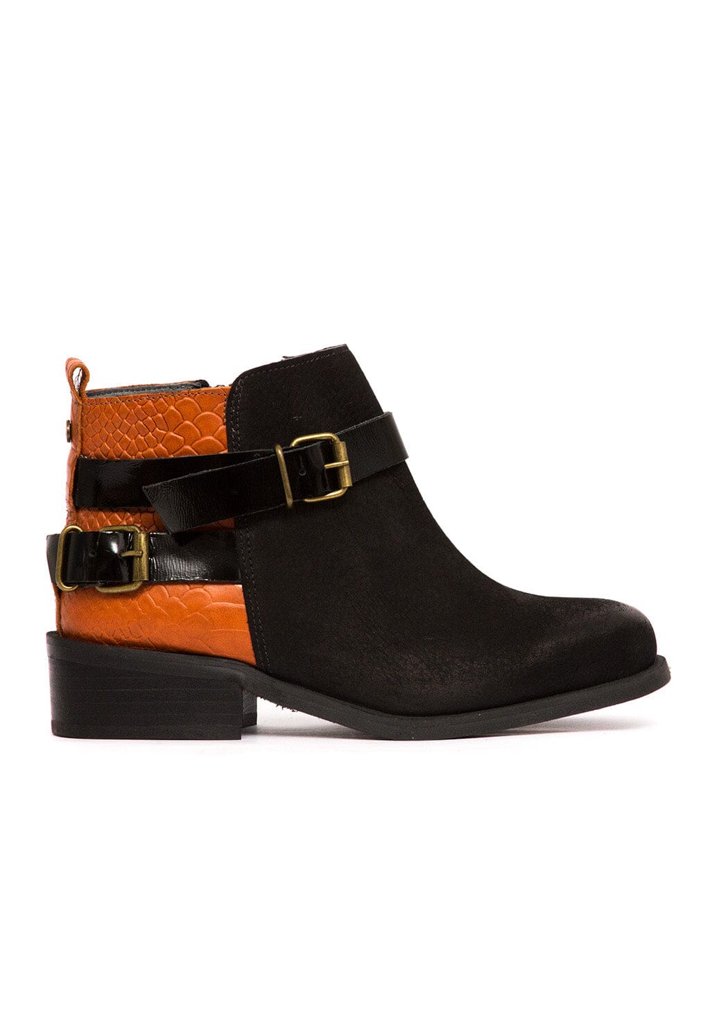 Botin Mujer / Laura Negro Naranjo BOTINES Giani Dafirenze