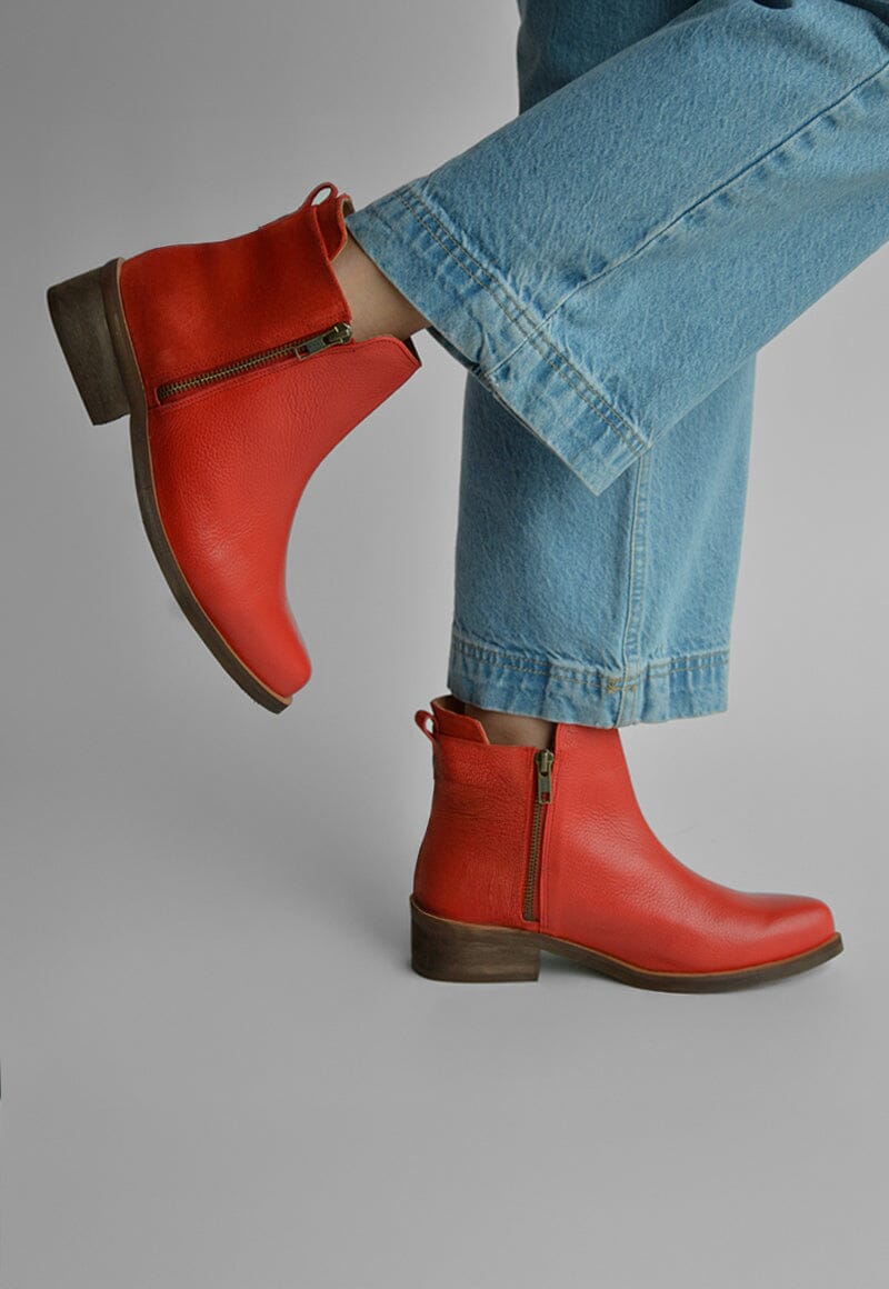 Florence Camel Botines Giani Da Firenze Botines De Cuero Mujer