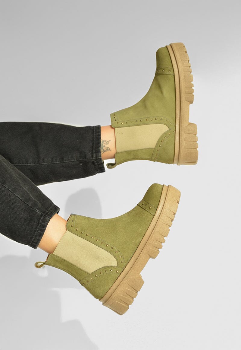 Botin Mujer / Onix Verde BOTINES Giani Dafirenze
