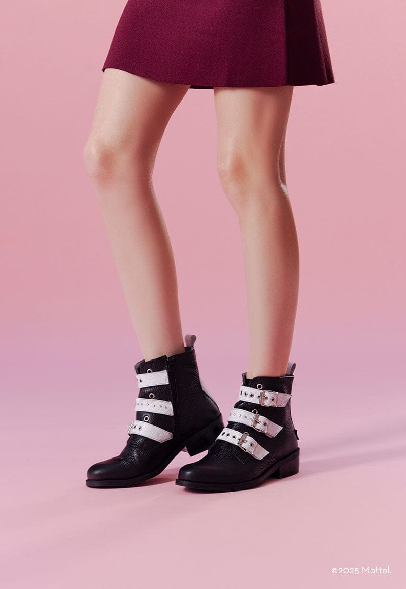 Botin Mujer / Penny Negro Blanco BOTINES Giani Dafirenze