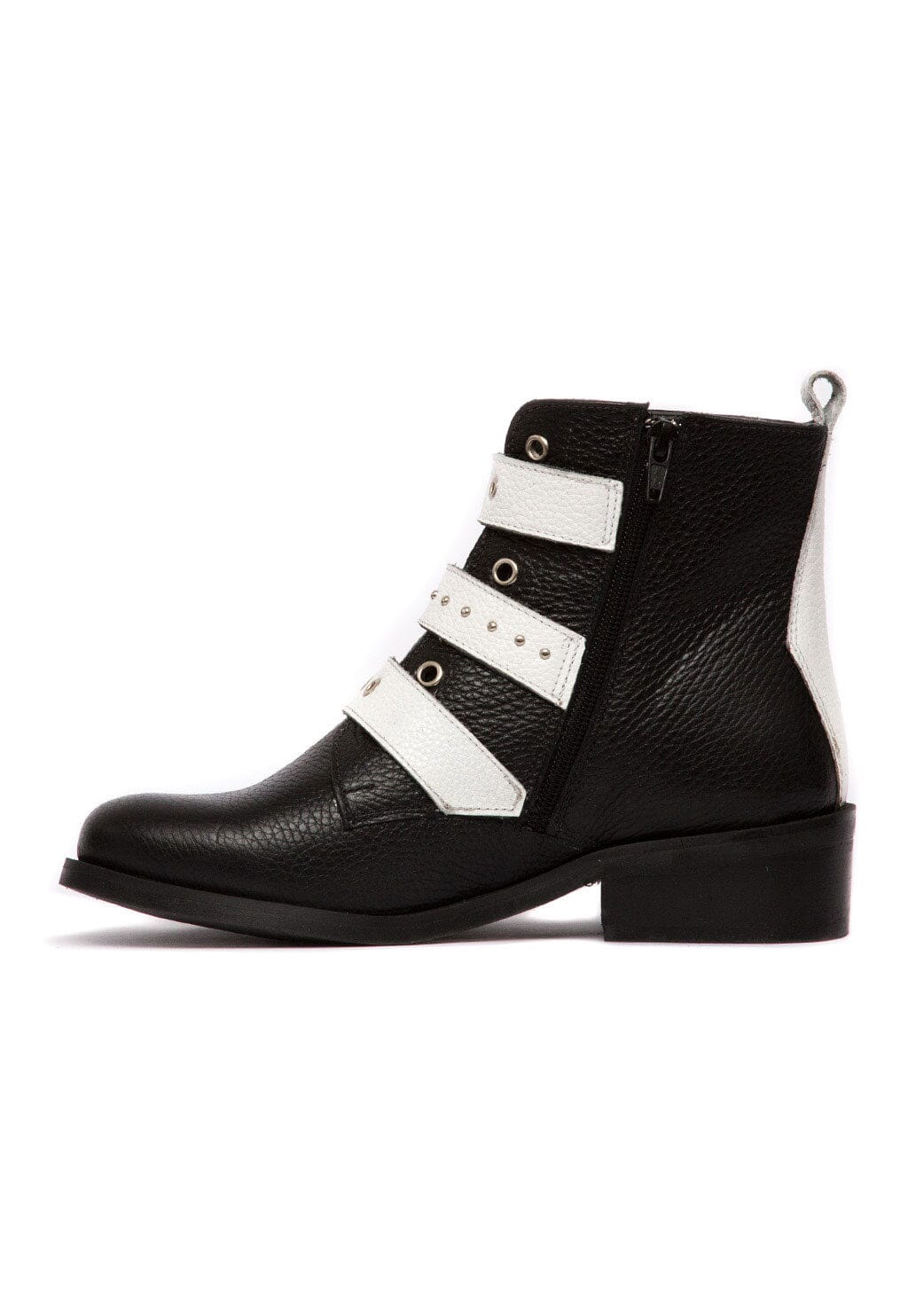 Botin Mujer / Penny Negro Blanco BOTINES Giani Dafirenze