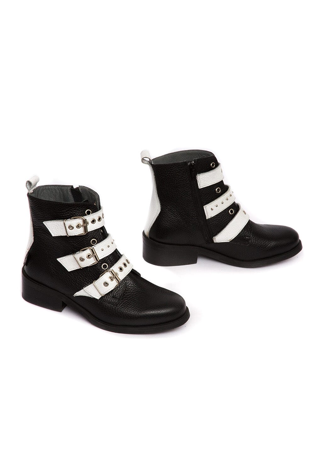 Botin Mujer / Penny Negro Blanco BOTINES Giani Dafirenze