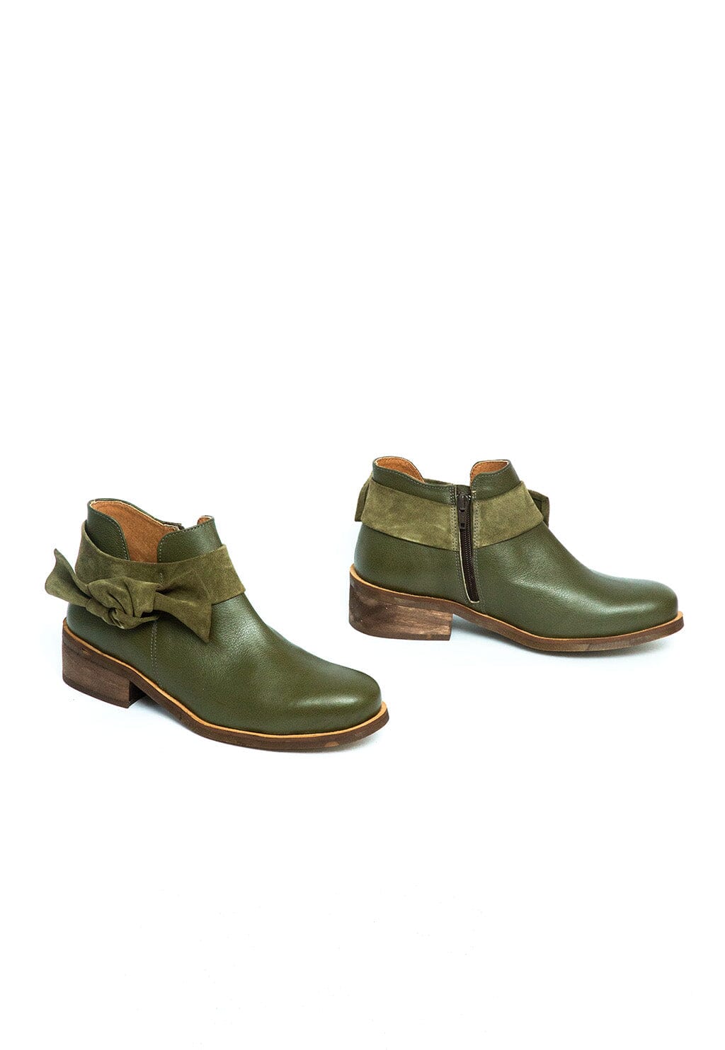 Botin Mujer / Saharino Verde BOTINES Giani Dafirenze