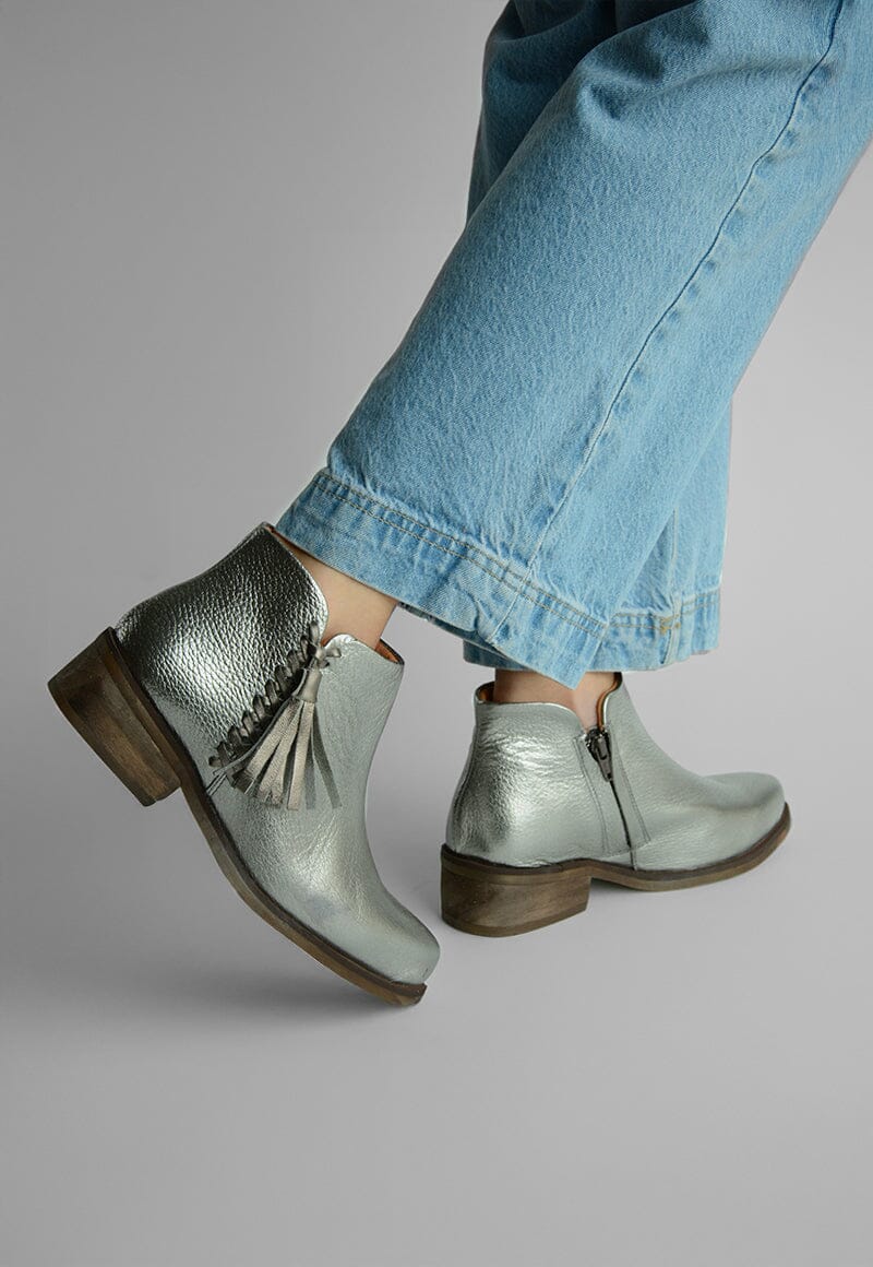 Botin Mujer / Virginia Metálico BOTINES Giani Dafirenze